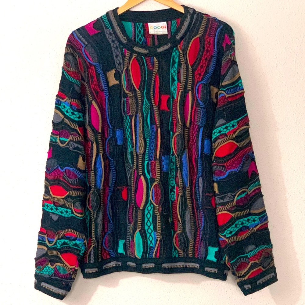 COOGI Multicolor Crewneck Sweater